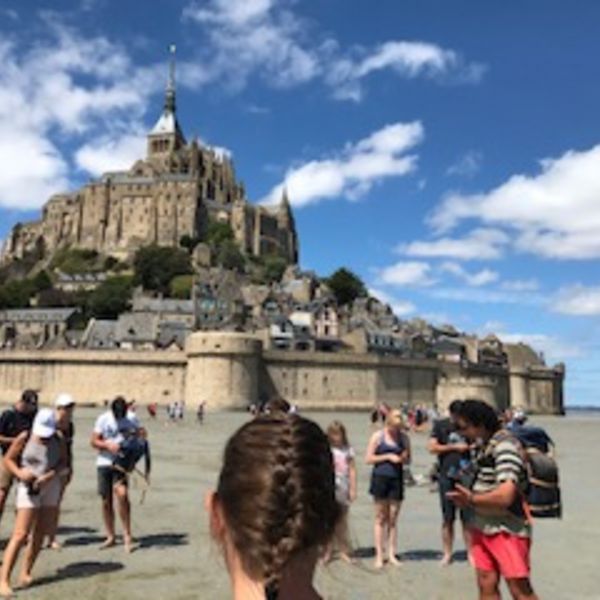 Le Mont Saint Michel - voyage scolaire en Europe